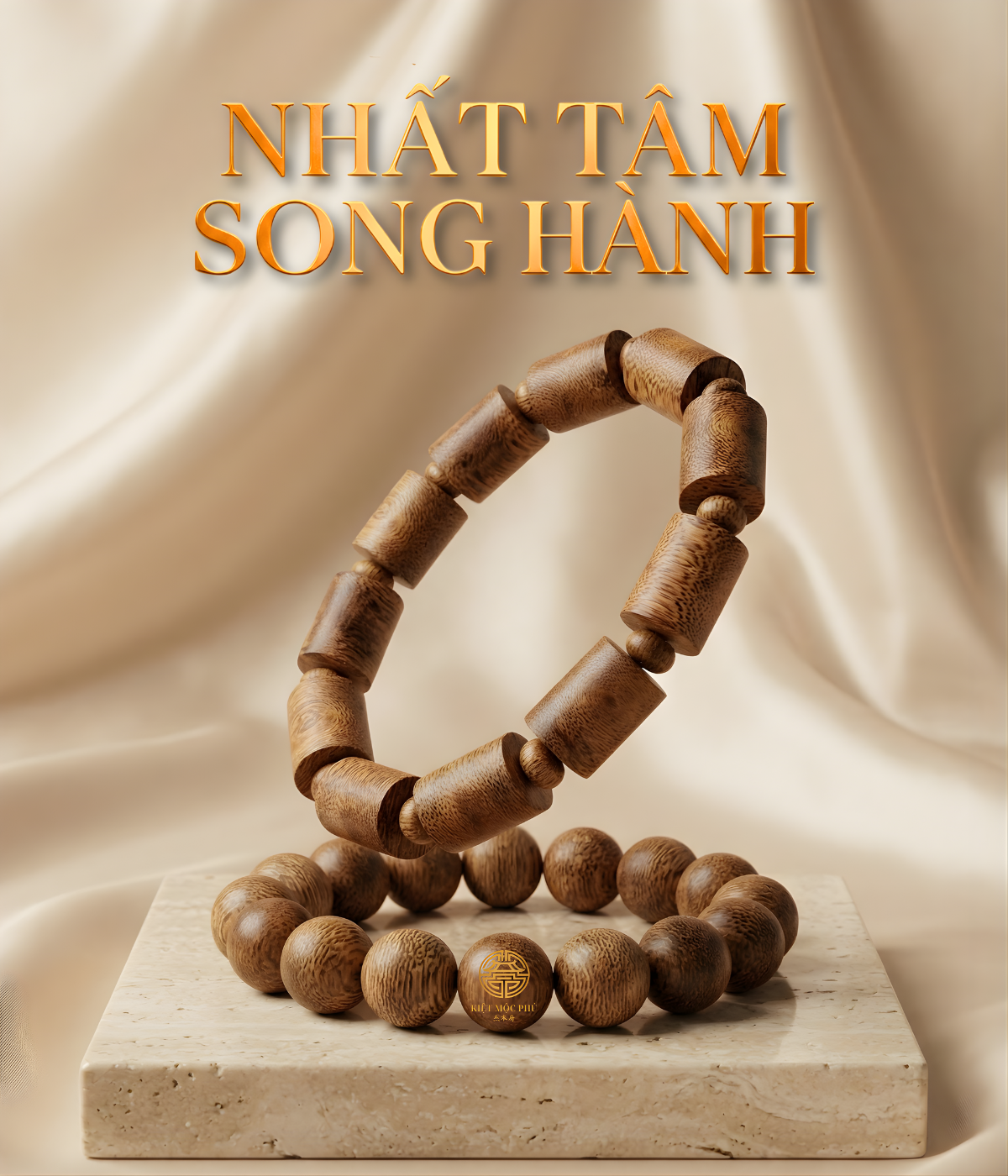 VÒNG TAY TRẦM HƯƠNG TỰ NHIÊN NAM NỮ -TRẦM HƯƠNG TỰ NHIÊN ĐẮK LẮK - VÒNG TAY PHONG THUỶ ĐẮK LẮK - KIỆT MỘC PHỦ